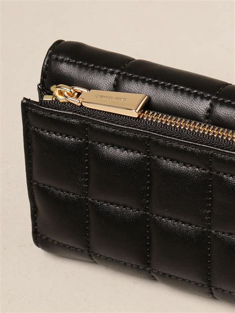 michael kors quilted leather wallet|Michael Kors bifold wallet women's.